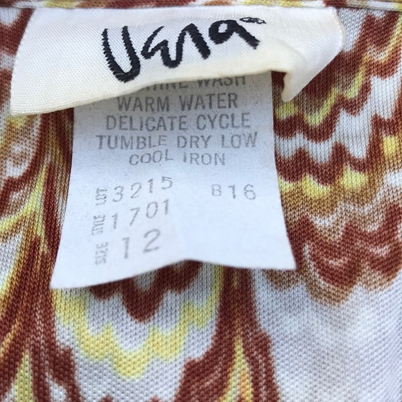 Vintage VERA nylon blouse EXC.condition, size 12 - Picture 7 of 7